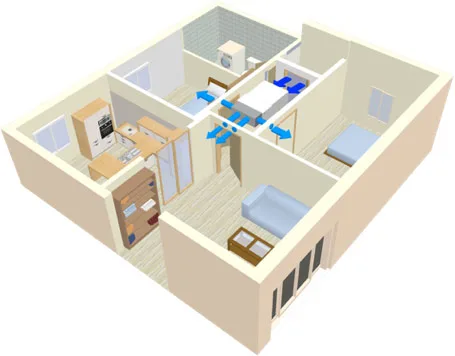 Deumidificazione negli appartamenti in classe A3 di Cairate Immobiliare